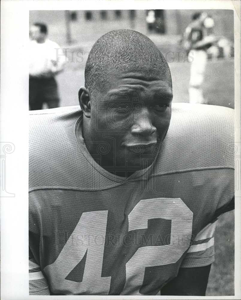 1976 Press Photo Altie Taylor, Football player, 1976 - Historic Images