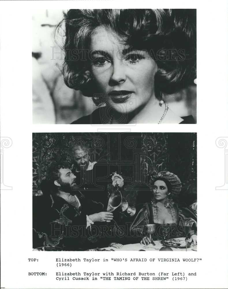 1993 Press Photo Elisabeth Taylor Richard Button - Historic Images