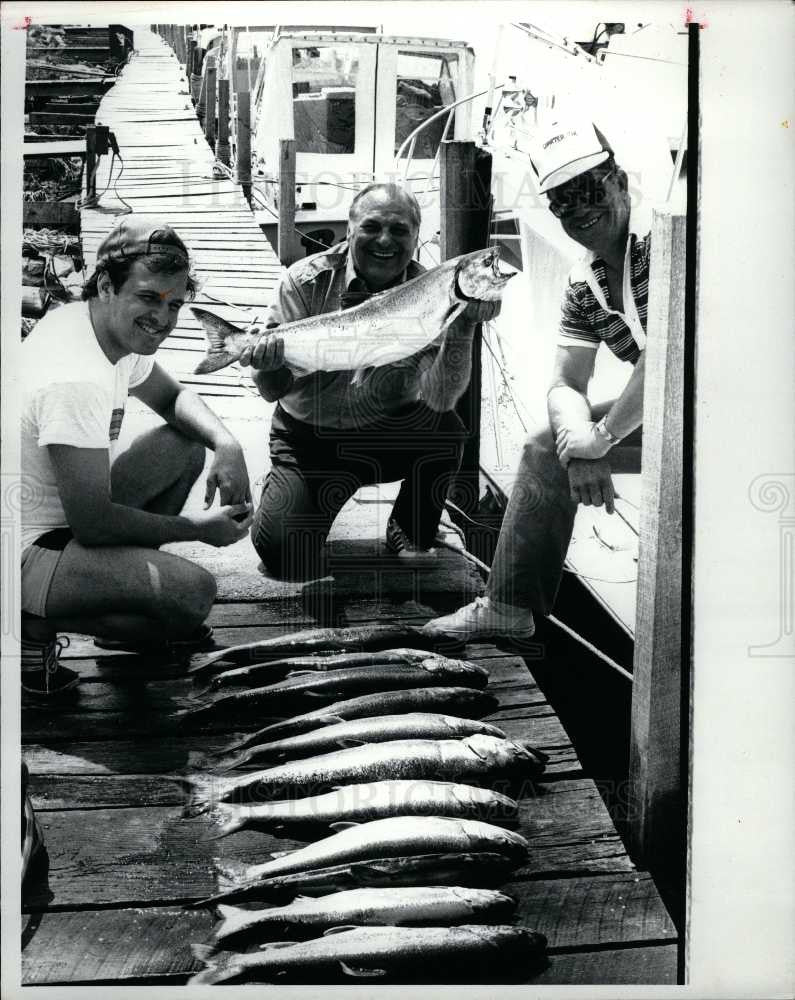 1982 Press Photo Fishing - Historic Images