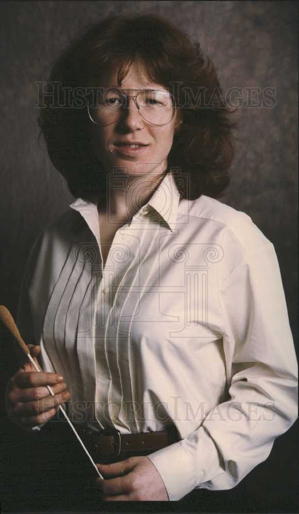 Press Photo Sian Edwards English conductor music - Historic Images