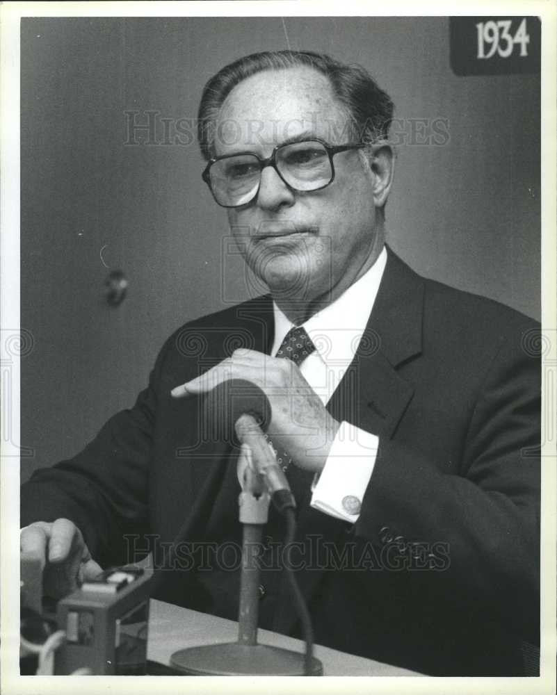 1995 Press Photo Roscoe Egger Jr. IRS commissioner tax - Historic Images