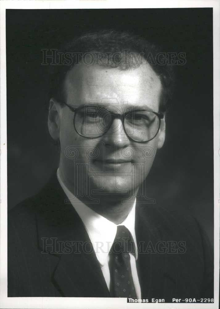 1990 Press Photo Thomas Egan - Historic Images