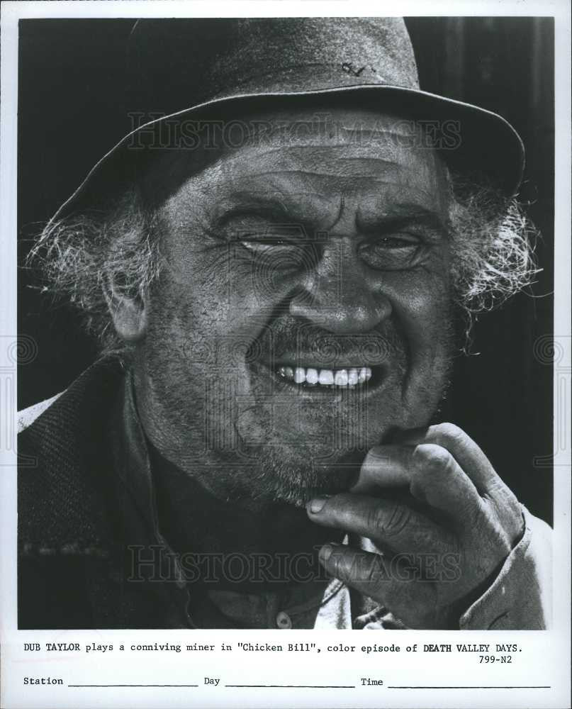 1967 Press Photo Dub Taylor - American Actor - Historic Images