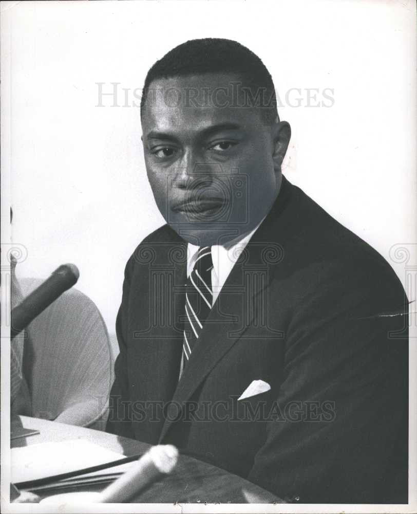 1963 Press Photo hobart taylor jr lawyer - Historic Images