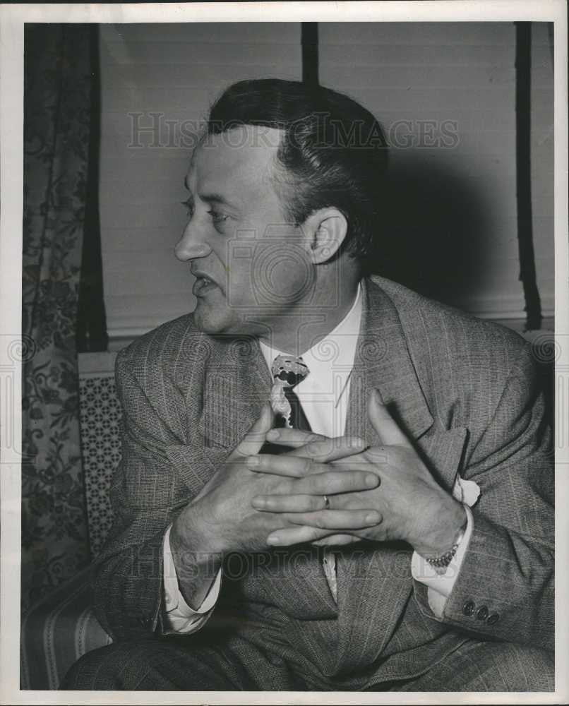 1948 Press Photo Glen H.Taylor Senator Idaho Vice Pres - Historic Images