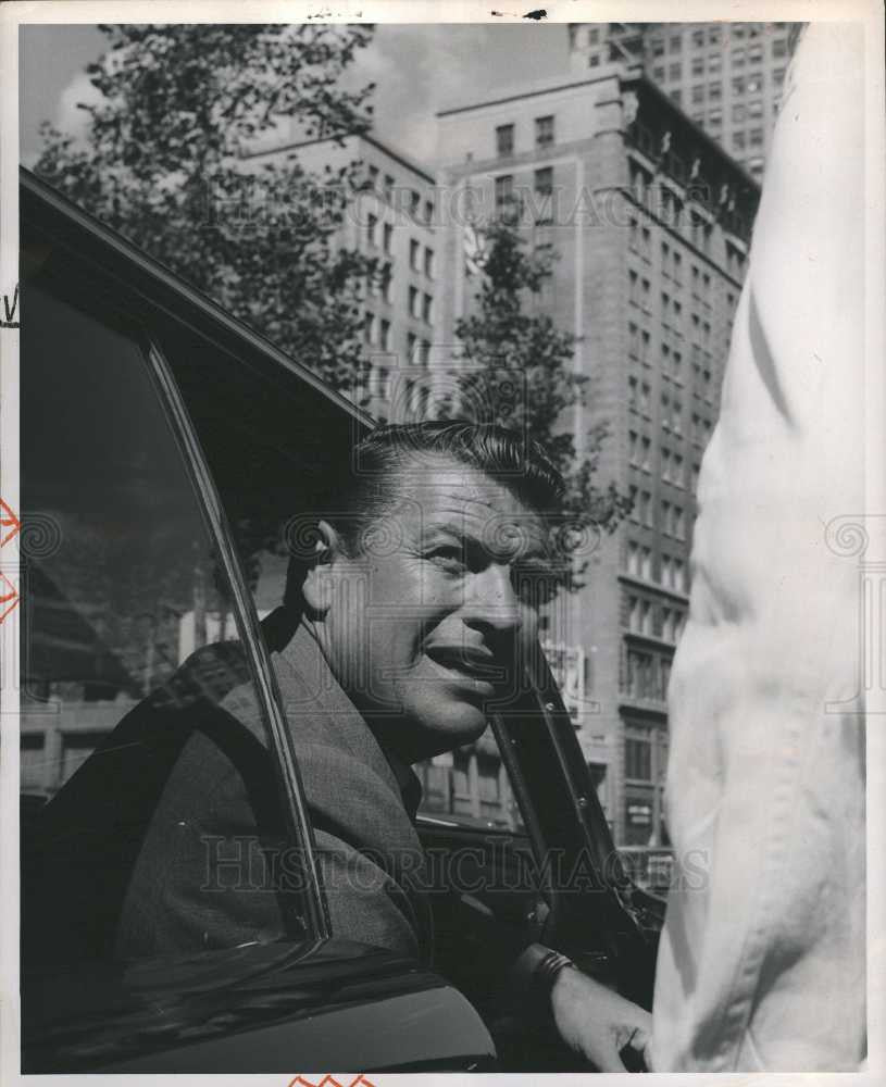 1962 Press Photo Richard Egan Actor - Historic Images