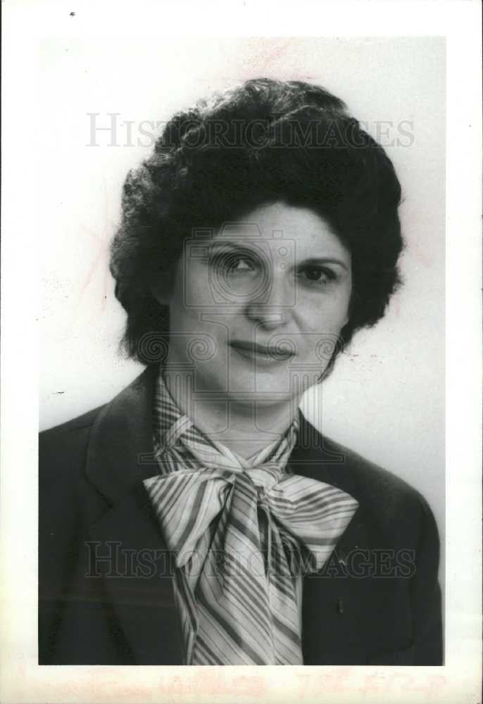 1980 Press Photo Mary Lou Butcher Vice President - Historic Images