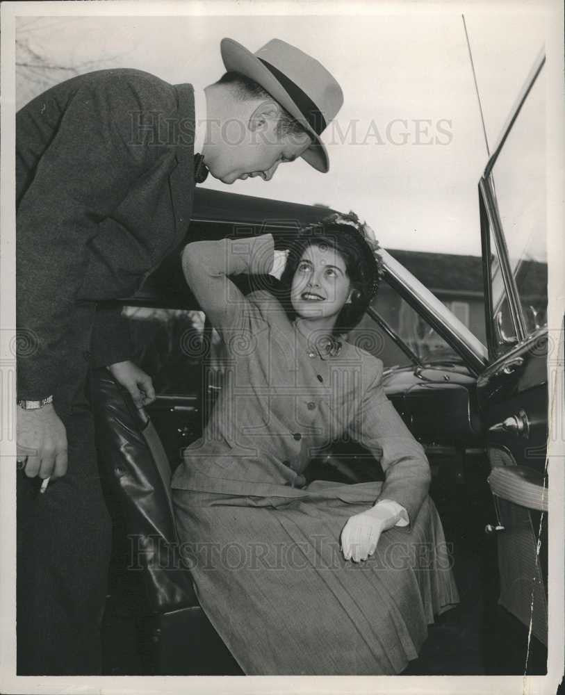 1950 Press Photo George E. Bushnell, marry - Historic Images