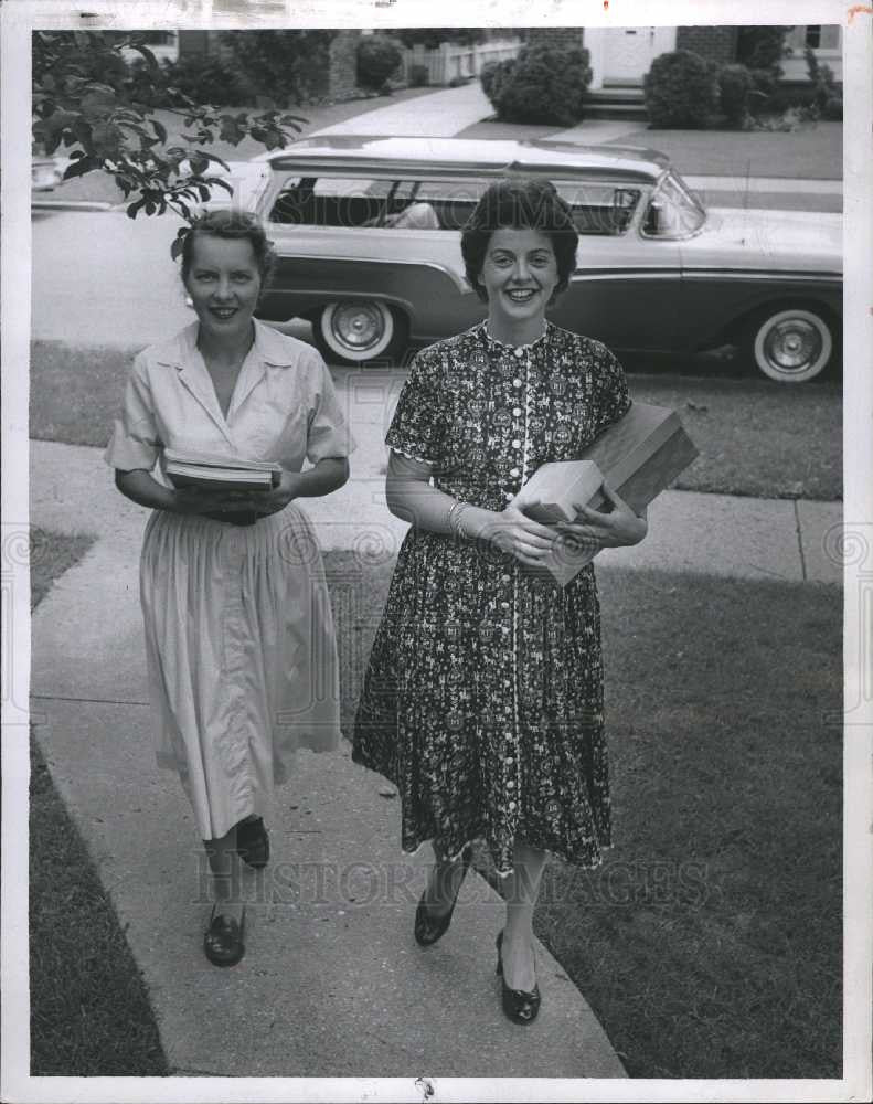 1958 Press Photo Miss - Historic Images