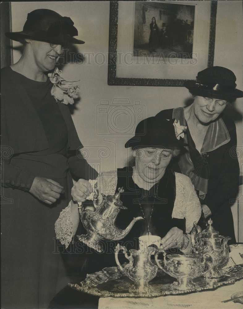 1935 Press Photo Mrs Ozla B Taylor 1935 - Historic Images