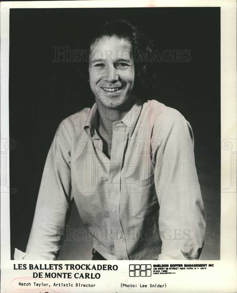 1984 Press Photo Natch Taylor Artistic Director - Historic Images