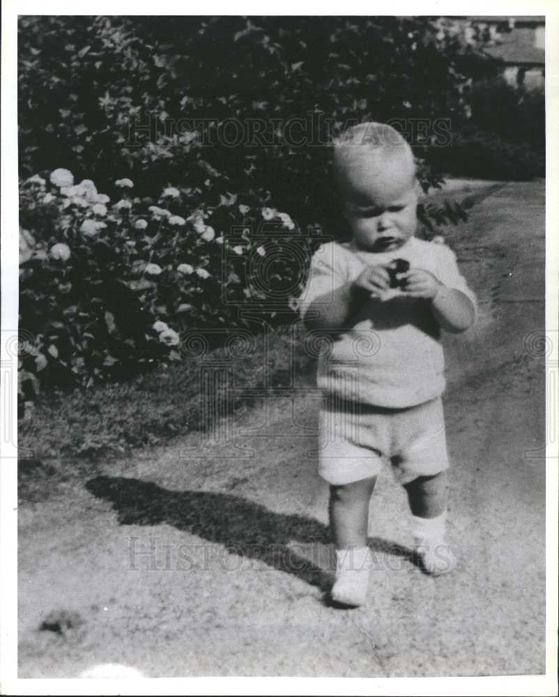 Press Photo George Bush Kennebunkport me - Historic Images