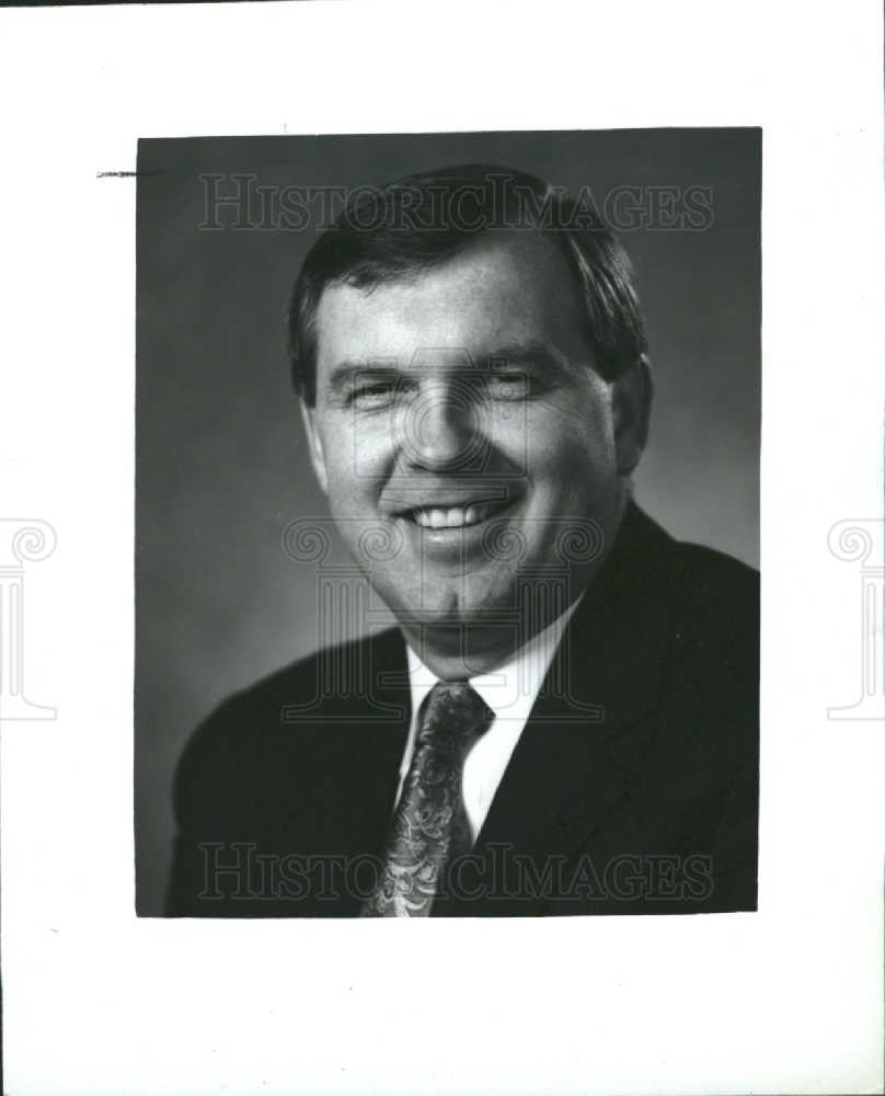 1992 Press Photo Robert E. Sitkauskas Detroit Edison - Historic Images