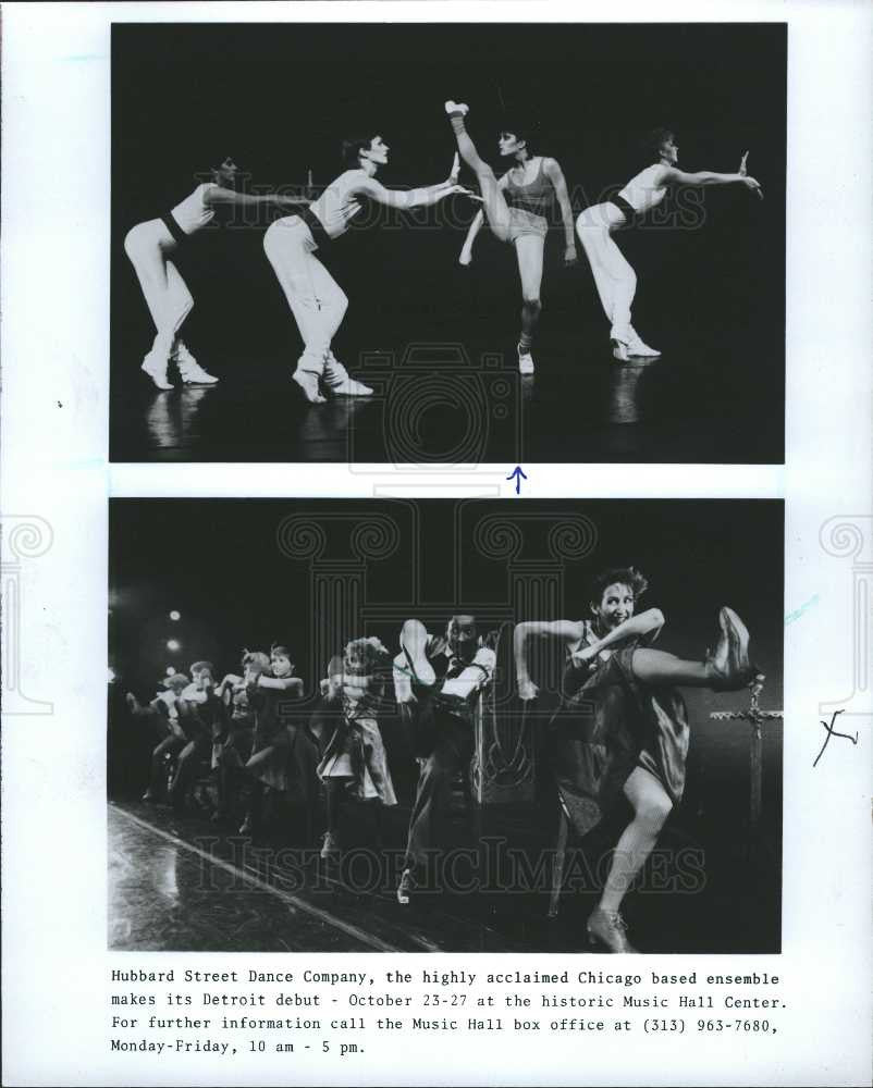 1985 Press Photo Hubbard Street Dance Company - Historic Images