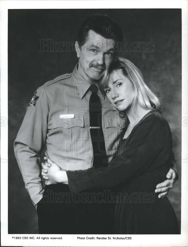 1993 Press Photo Katherine Baker Thomas Skerritt - Historic Images