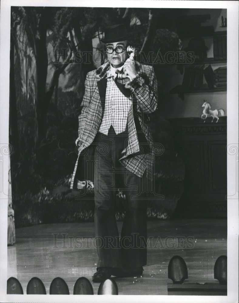 1969 Press Photo Red Skelton Hour CBS TV Show Comedy - Historic Images