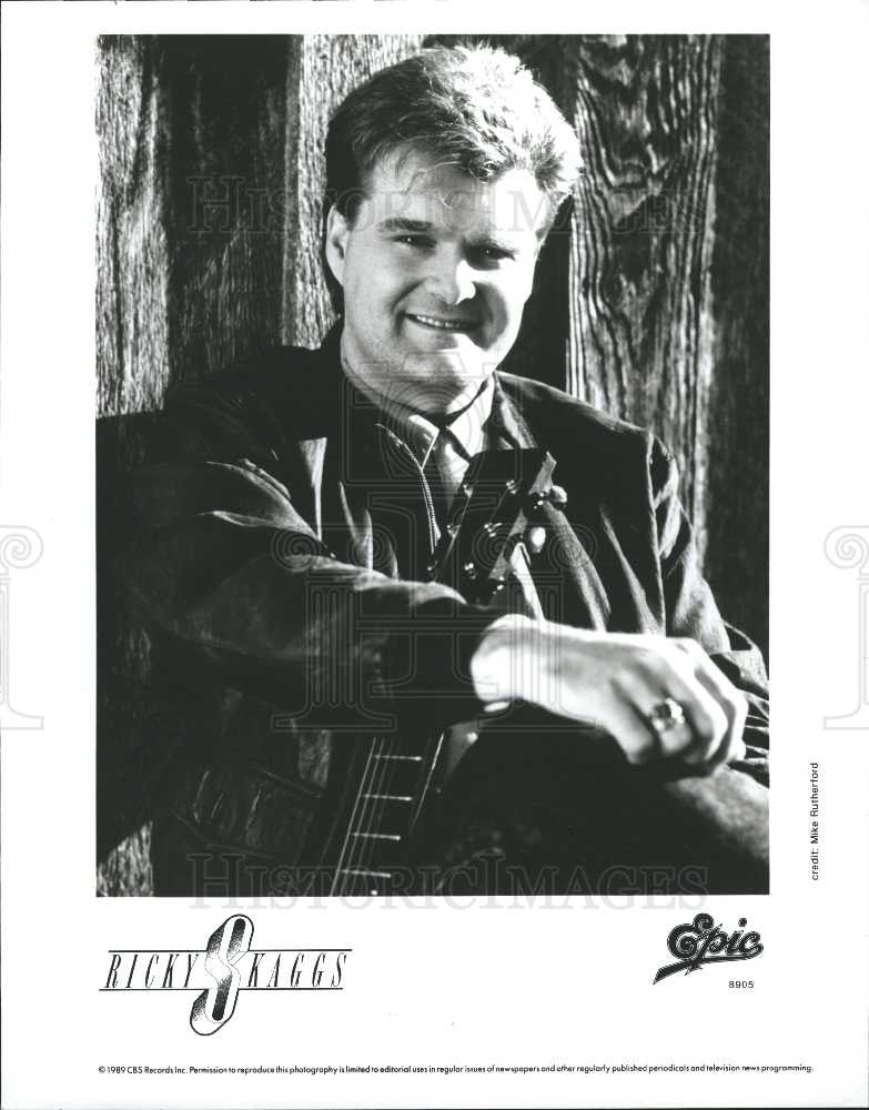 Press Photo Ricky Skaggs - Historic Images