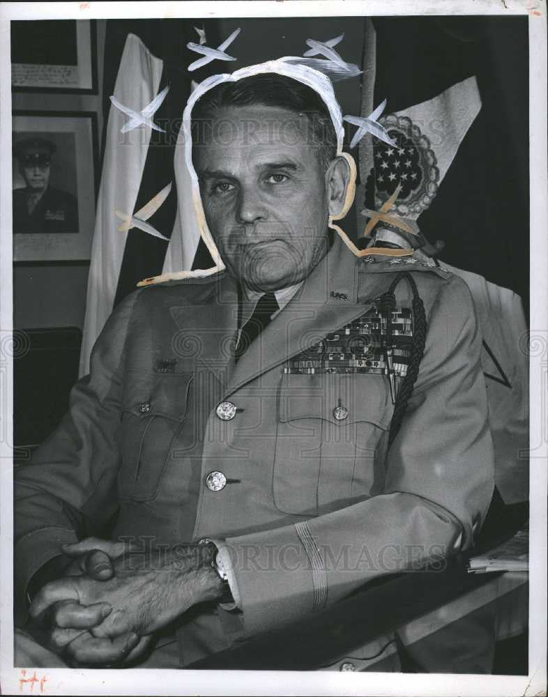1959 Press Photo General Maxwell Taylor Army chief - Historic Images