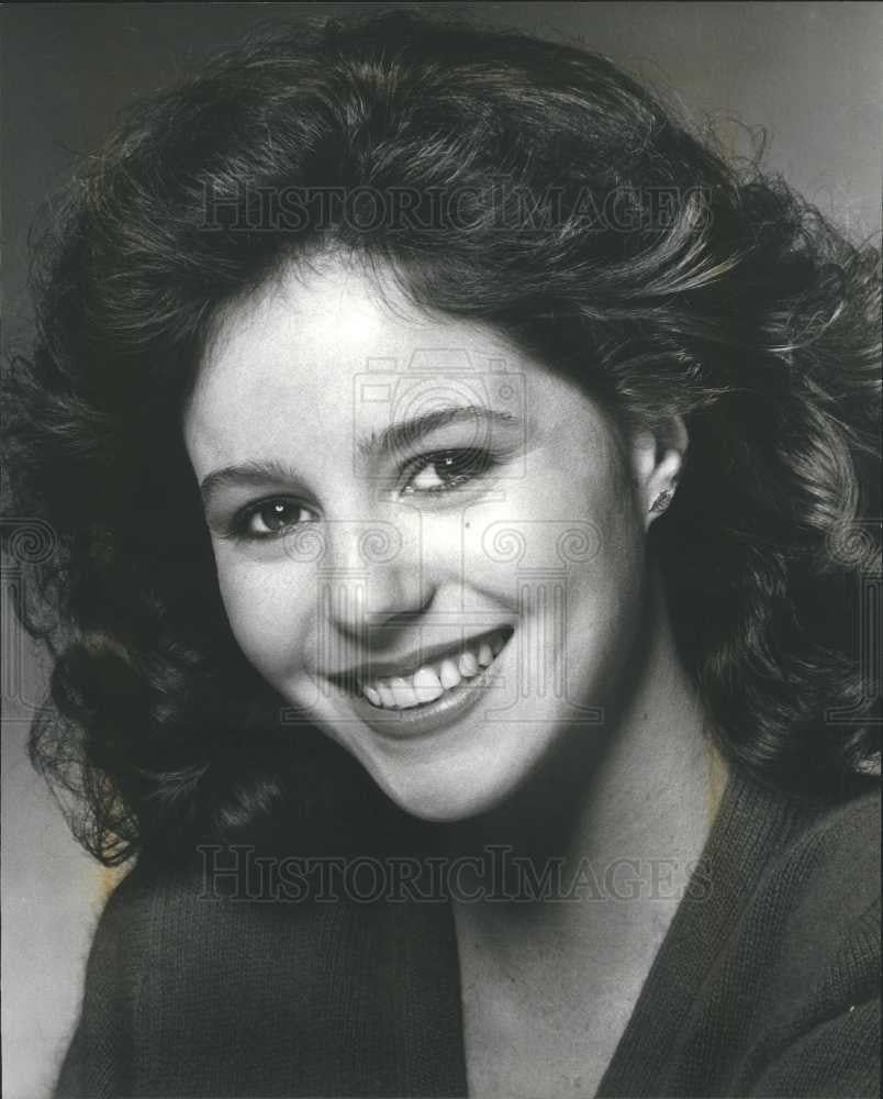 1986 Press Photo Lauren Marie Taylor Actress - Historic Images