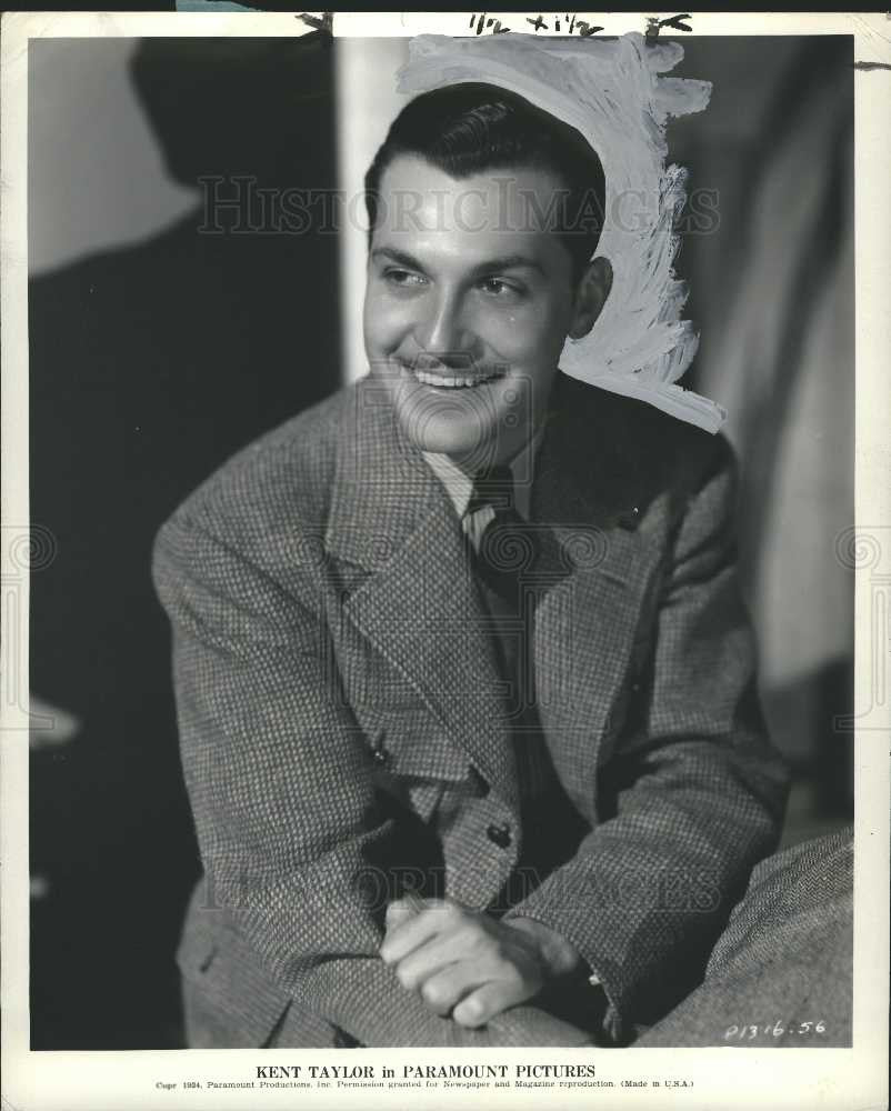1953 Press Photo Kent Taylor, Actor - Historic Images
