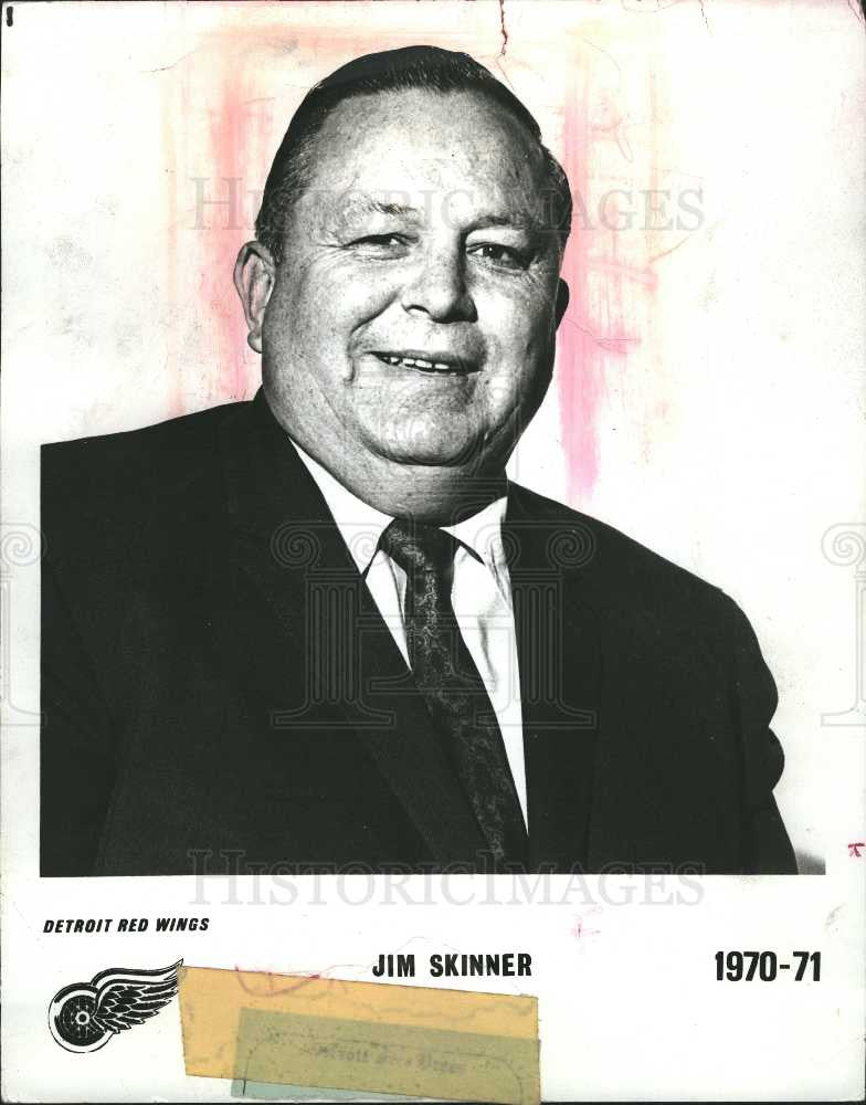 1974 Press Photo James Skinner President McDonald&#39;s - Historic Images