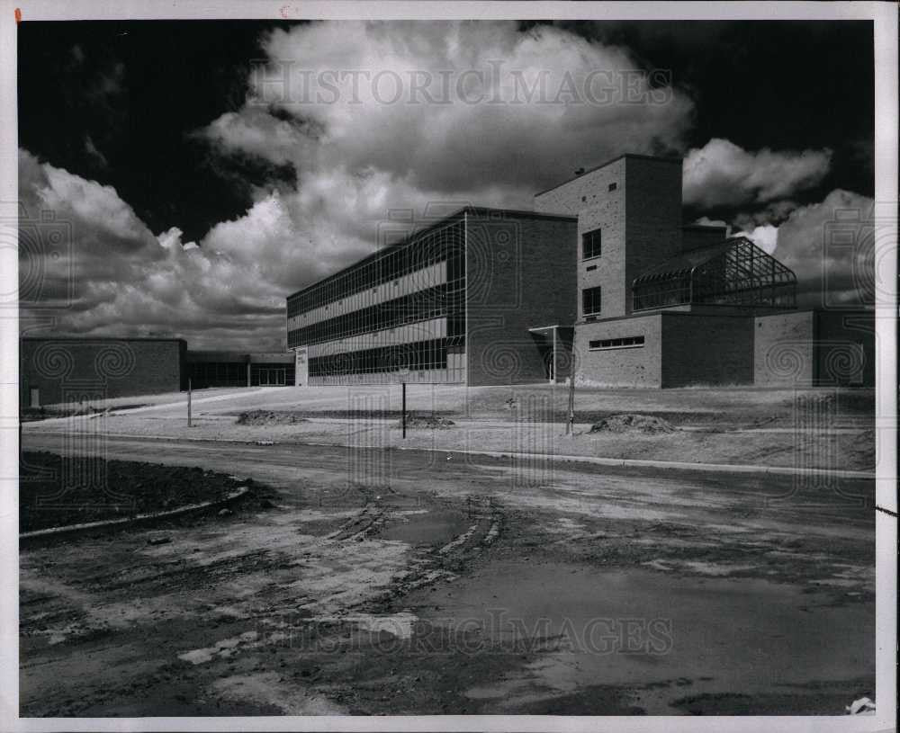 1957 Press Photo Ferris Institute Big Rapids college - Historic Images