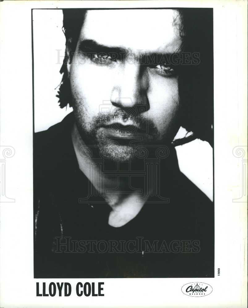 1989 Press Photo Lloyd Cole English Singer Songwriter - Historic Images