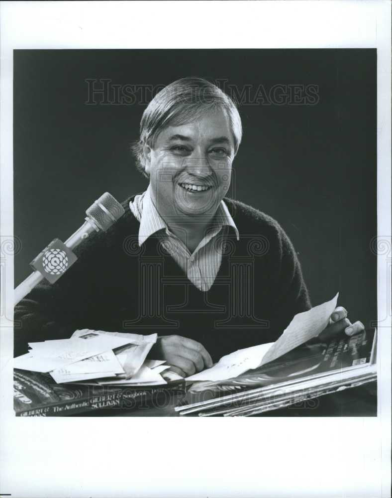 1991 Press Photo Leon Cole radio RSVP announcer - Historic Images