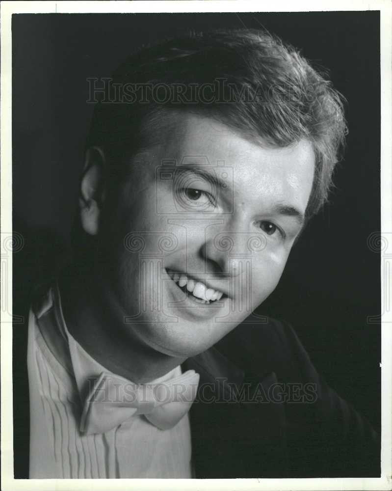 1989 Press Photo pianist Kevin Cole Gershwin - Historic Images