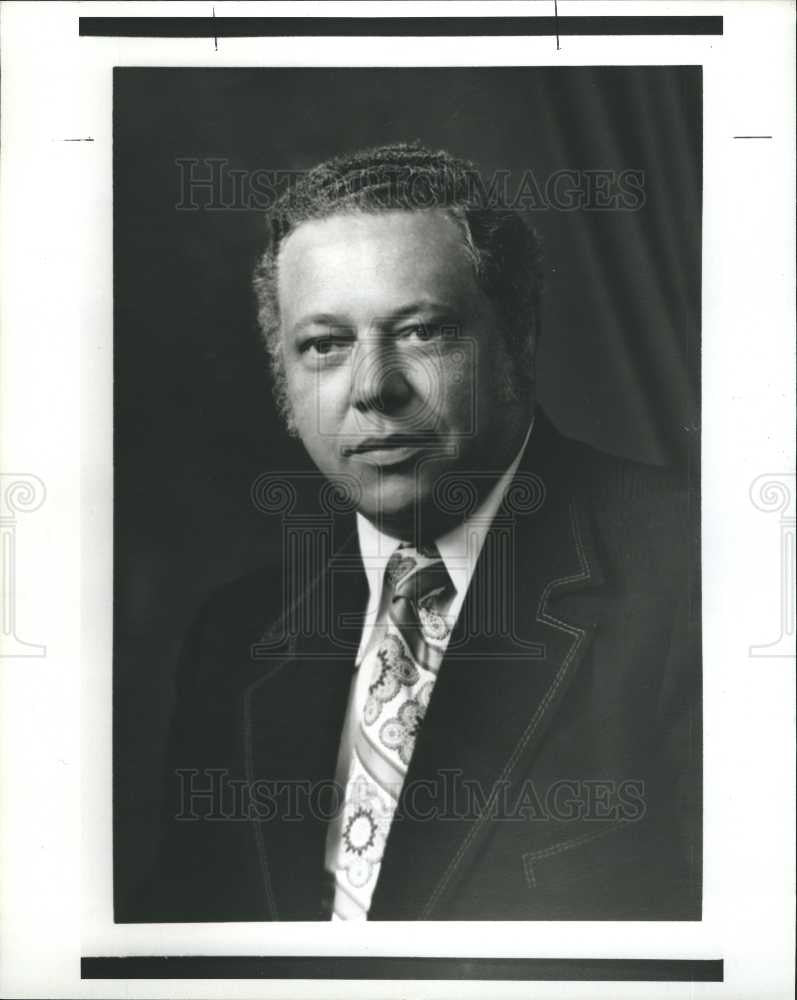 1991 Press Photo James H. Cole Detroit Funeral Home - Historic Images