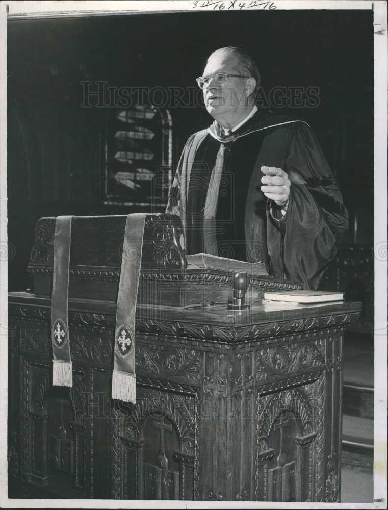 1959 Press Photo Walter E. Cole reverend - Historic Images