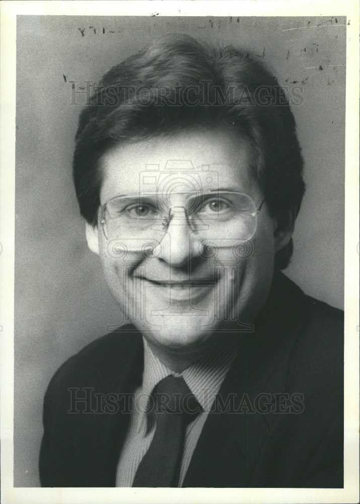 1991 Press Photo richard professor-vp  dept-advertising - Historic Images