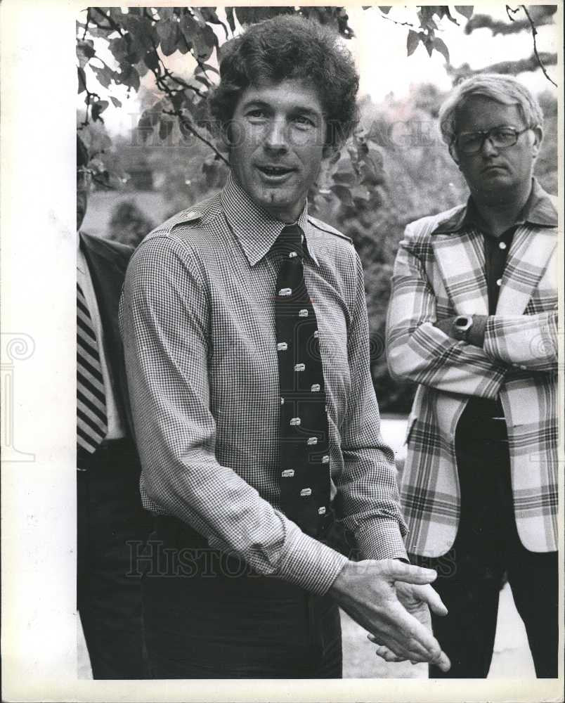 1979 Press Photo Harold Van Arnem pontiac silverdome - Historic Images