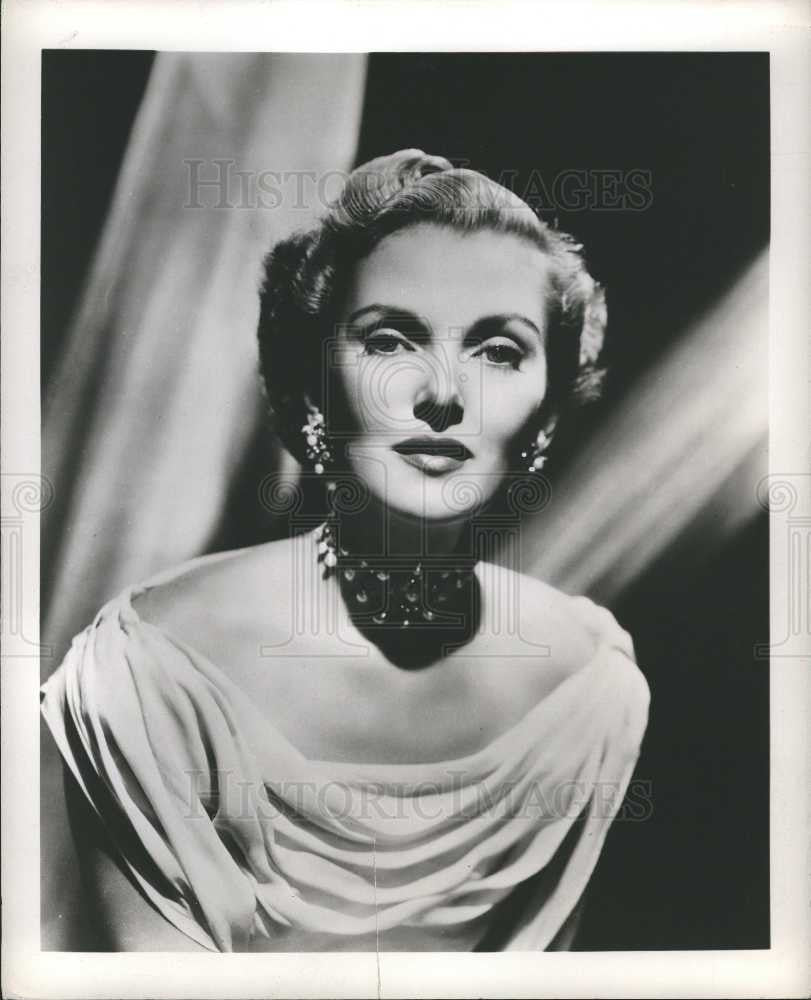 1954 Press Photo Anita Colby actress model - Historic Images