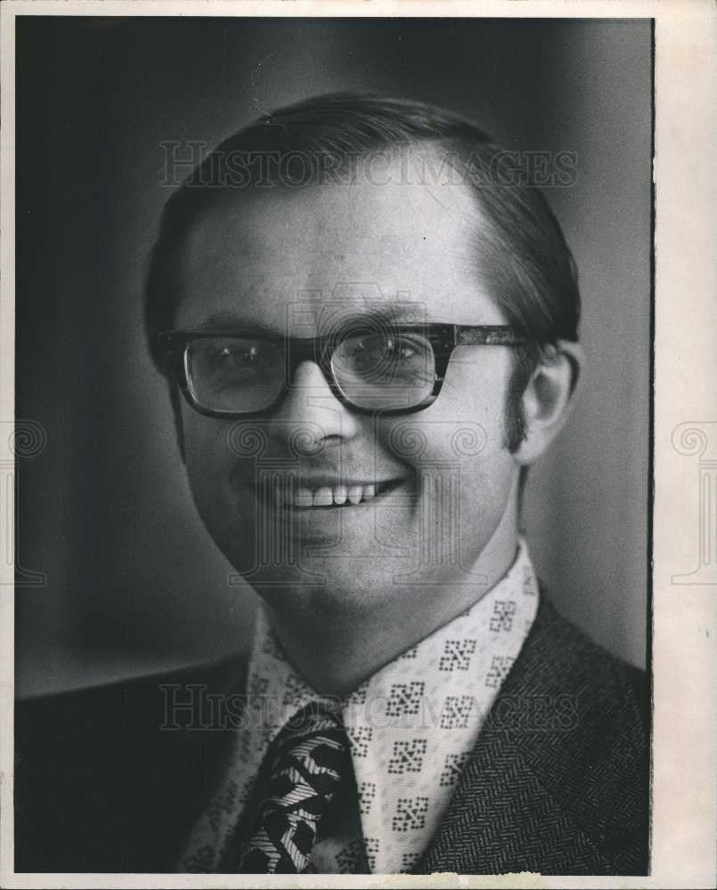 1973 Press Photo David Cole University Michigan - Historic Images