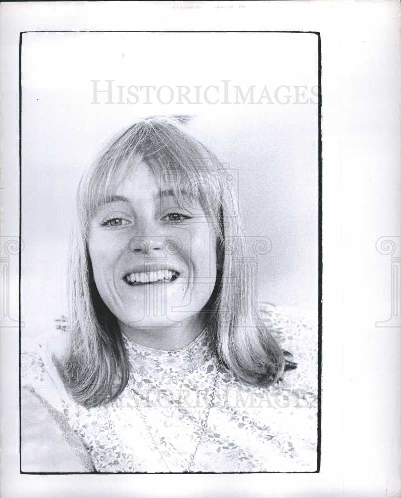1970 Press Photo Carrie Snodgrass Actress - Historic Images