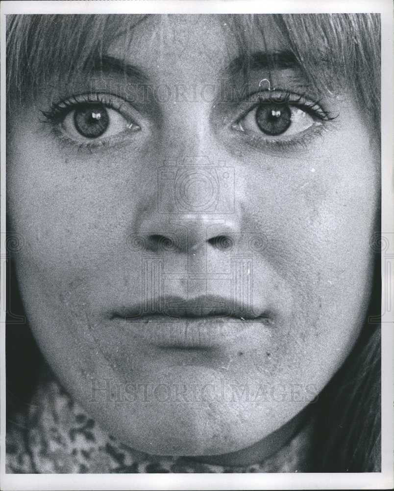 1970 Press Photo Caroline Carrie Snodgress actress - Historic Images