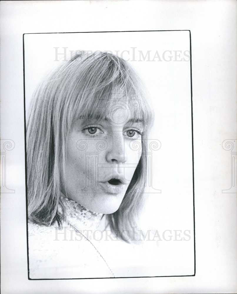 1970 Press Photo Carrie Sandgren - Historic Images
