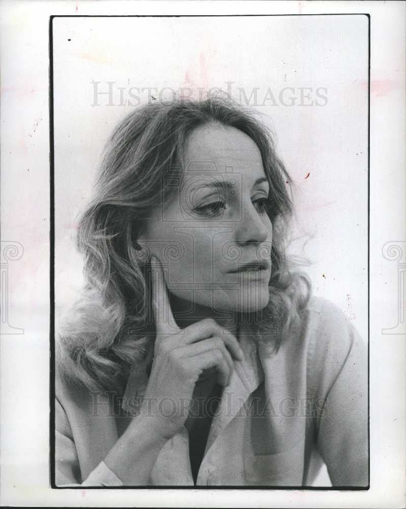 1977 Press Photo Carrie Snodgress American actress - Historic Images
