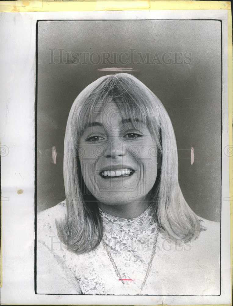 1970 Press Photo Carrie Snodgress Actress Silver screen - Historic Images