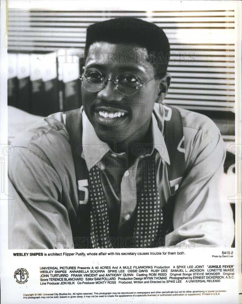 1994 Press Photo Wesley Snipes American actor - Historic Images