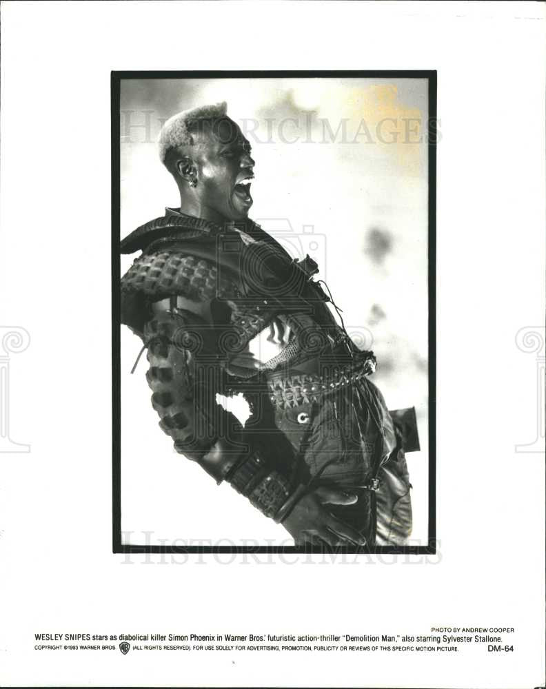 1993 Press Photo wesley snipes movie actor - Historic Images