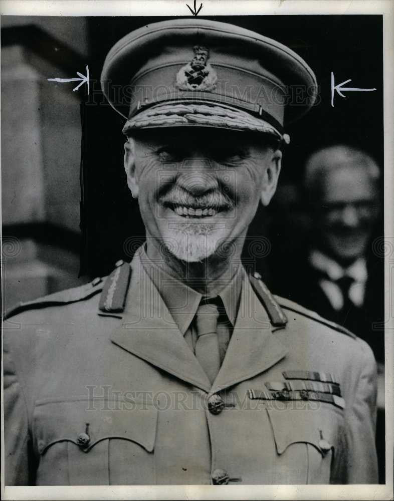 1944 Press Photo Field Marshal Smuts statesman - Historic Images
