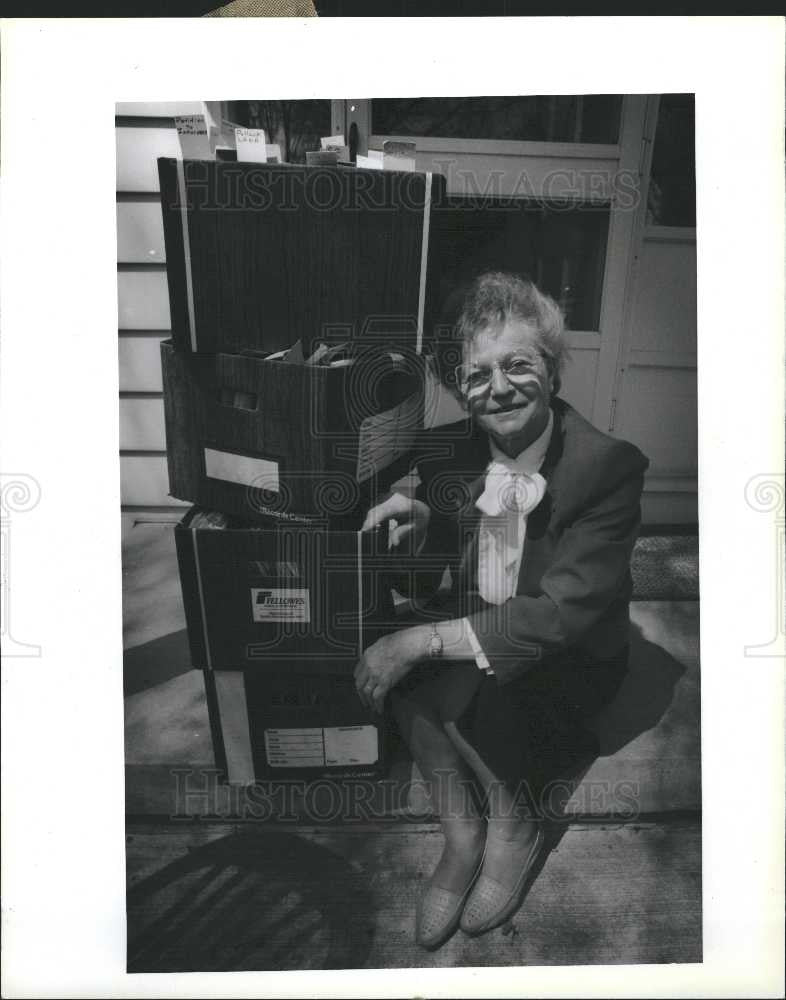 1989 Press Photo Mary Sinclair antinuclear activist US - Historic Images