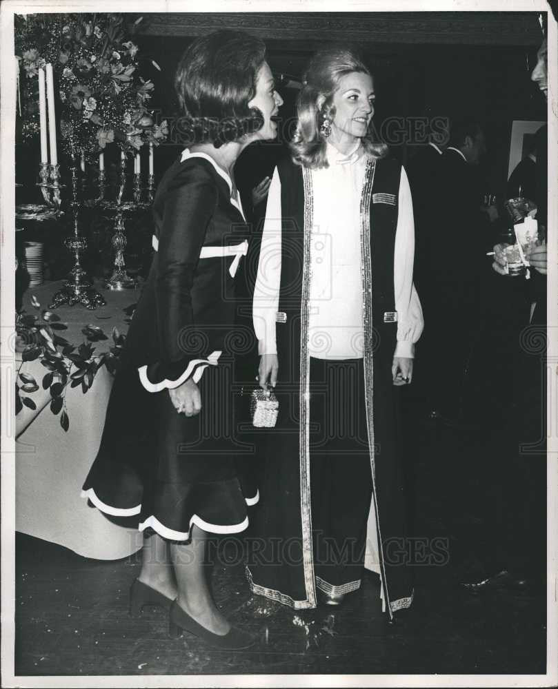 1970 Press Photo party socialites - Historic Images