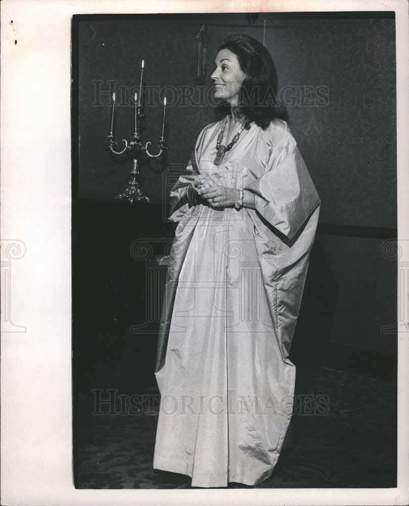 1972 Press Photo Lois Pincus Cohn Mrs. Avern Cohn - Historic Images