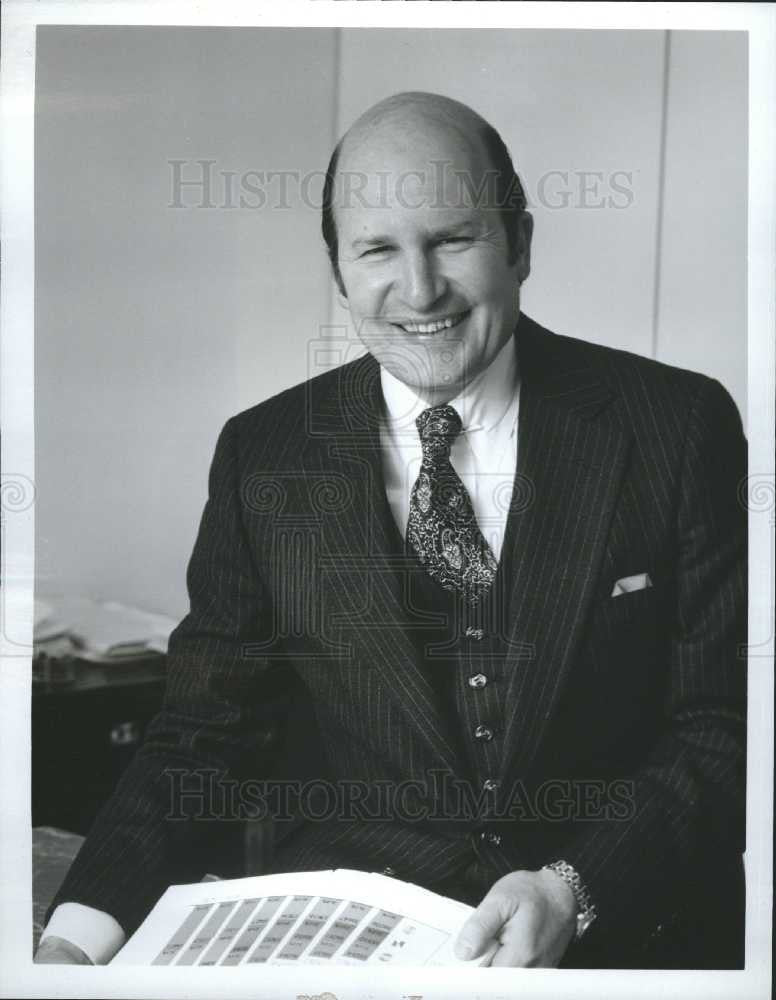 1984 Press Photo Mark Cohen Senior Vice President ABC - Historic Images