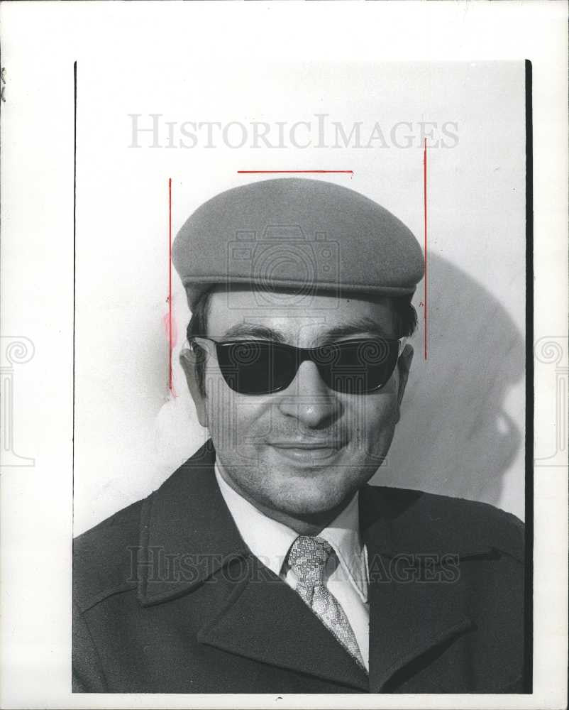 1975 Press Photo Irwin Cohen Writer Baseball Tiger - Historic Images