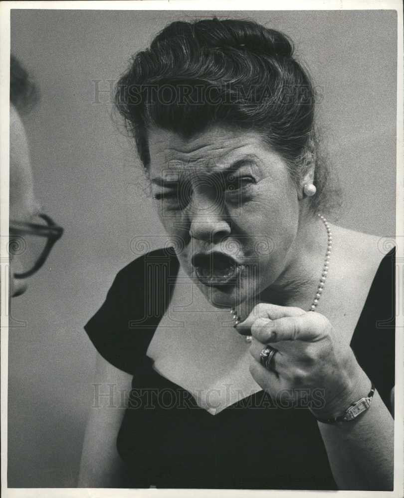 1965 Press Photo Winifred Deforest Coffin Winnie actor - Historic Images
