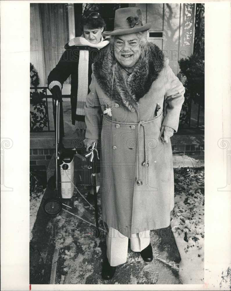 1983 Press Photo Winifred coffin - Historic Images